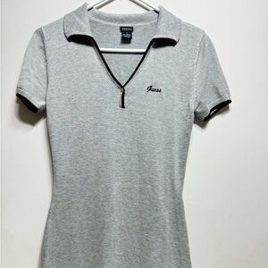 Guess polo dress gray